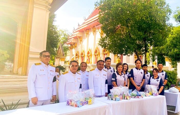ร่วมพิธีฉลองพระชนมายุ 99 พรรษา สมเด็จพระอริยวงศาคตญาณ สมเด็จพระสังฆราช สกลมหาสังฆปริณายก