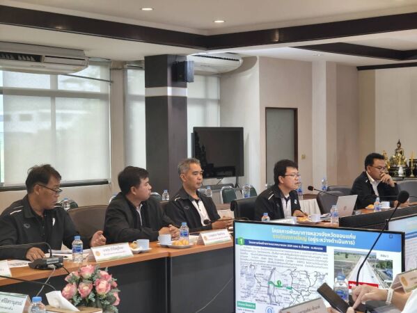 ประชุมหารือเรื่อง การศึกษาการกระจายตัวของงบประมาณรายจังหวัด ปีงบประมาณ พ.ศ. 2562–2569