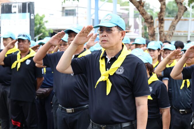 กิจกรรมจิตอาสาเฉลิมพระเกียรติฯ “เราทำความดี ด้วยหัวใจ” พัฒนาภูมิทัศน์ทางหลวง